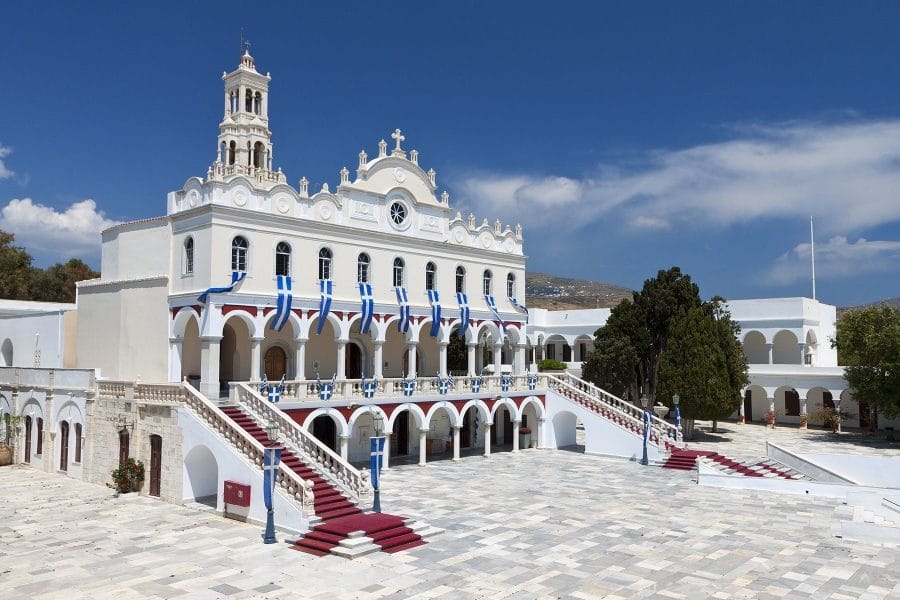 Παναγία Ευαγγελίστρια στην Τήνο — μονοήμερη εκδρομή από Ξυλόκαστρο, Κιάτο, Βραχάτι, Κόρινθο και Ισθμό