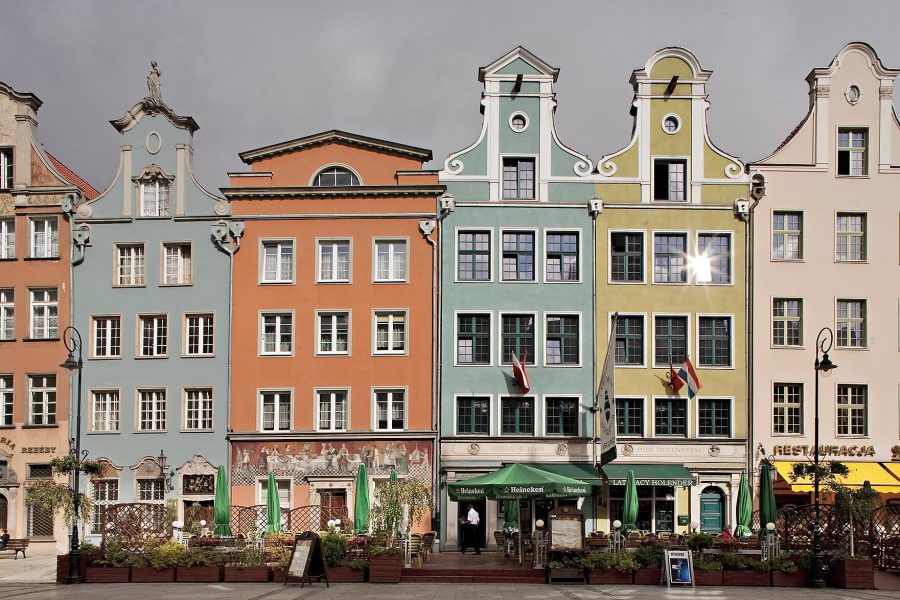 The Long Market in the old town of Gdansk