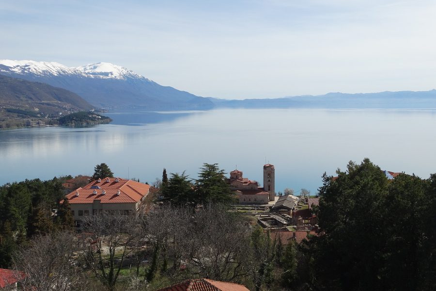 The Church of St. John at Kaneo above Lake Ohrid