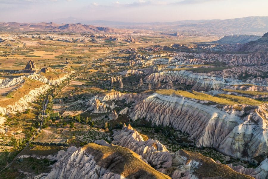 Το ηφαιστειακό τοπίο του Γκόρεμε στην Καππαδοκία