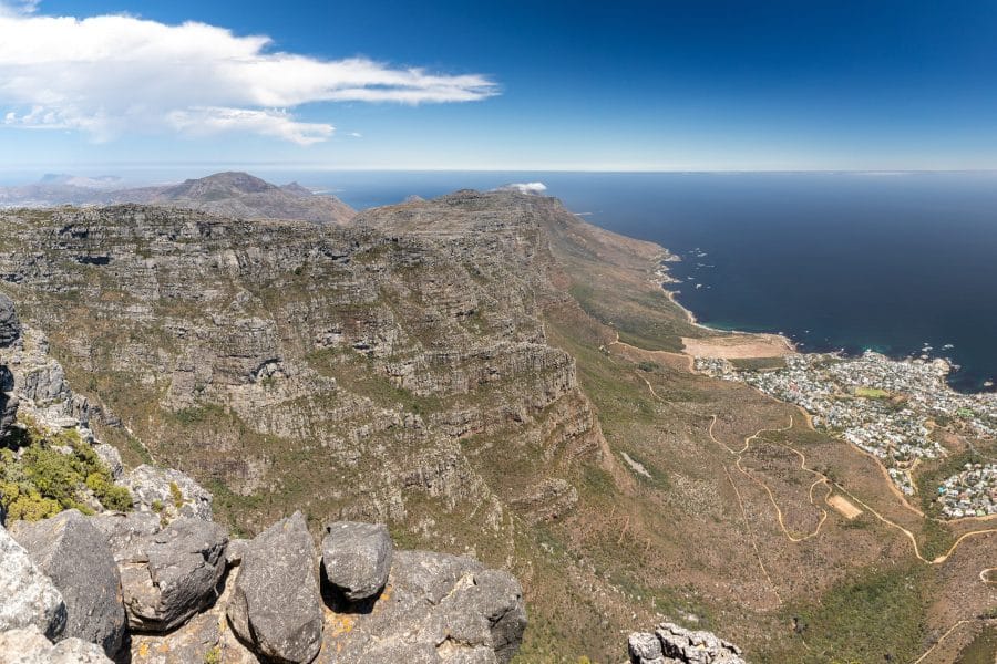 Το Table Mountain πάνω από το Κέιπ Τάουν