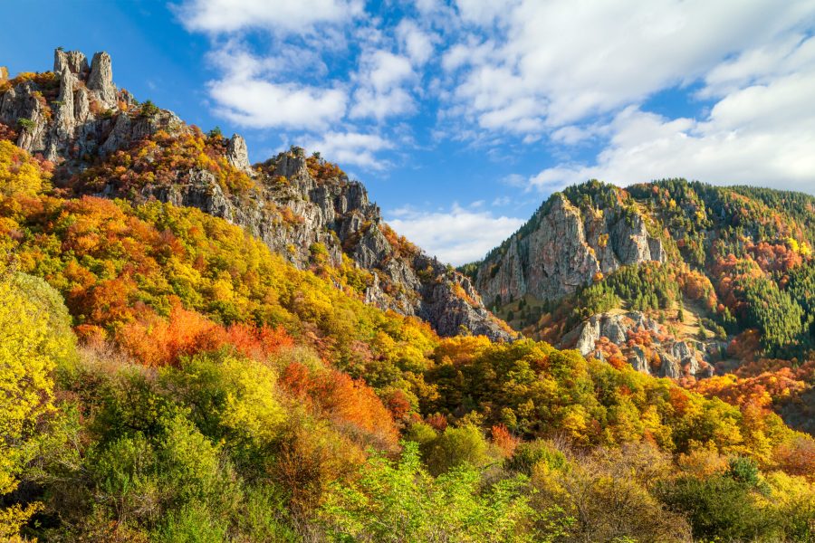 Ροδόπη, φθινοπωρινά βουνά