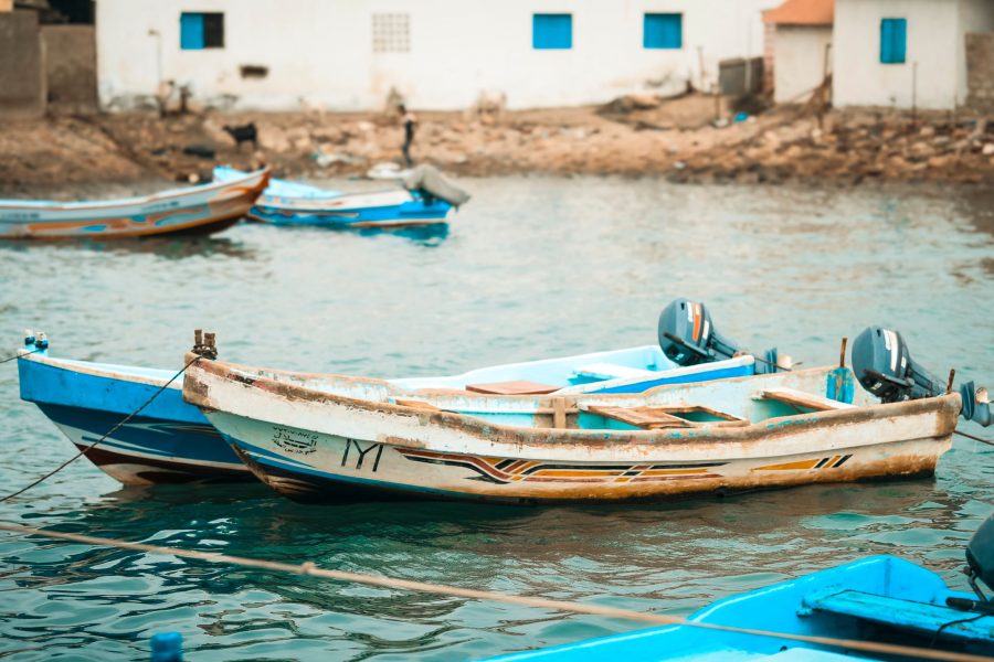 Ψαρόβαρκες στο λιμάνι της Ταντζούρα στο Τζιμπουτί