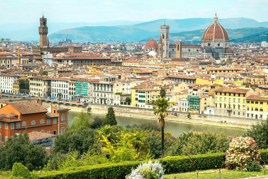 Φλωρεντία – πανόραμα από την Piazzale Michelangelo
