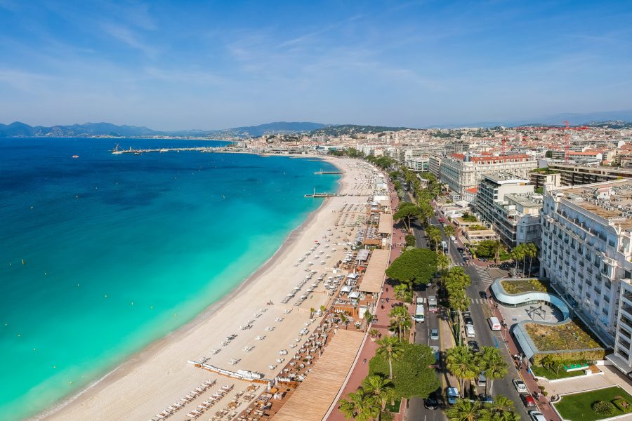 Κυανή Ακτή, η Κρουαζέτ από ψηλά