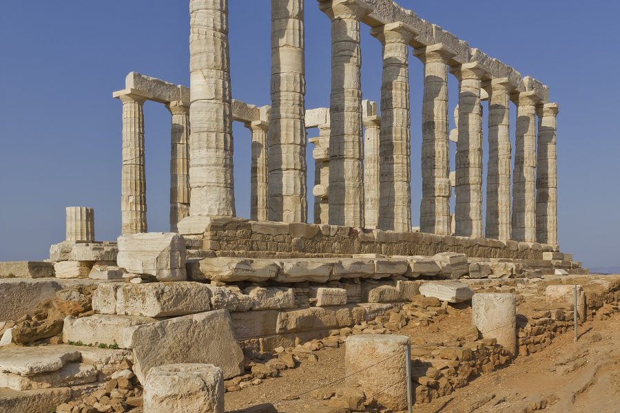 Ο ναός του Ποσειδώνα στο Σούνιο
