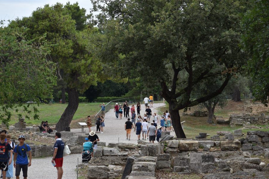 Ο αρχαιολογικός χώρος της Αρχαίας Ολυμπίας