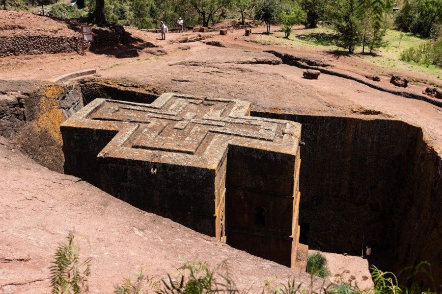 Rock-hewn Church of Saint George, Lalibela, Ethiopia