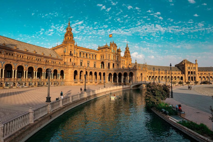 Η Plaza de España στη Σεβίλλη