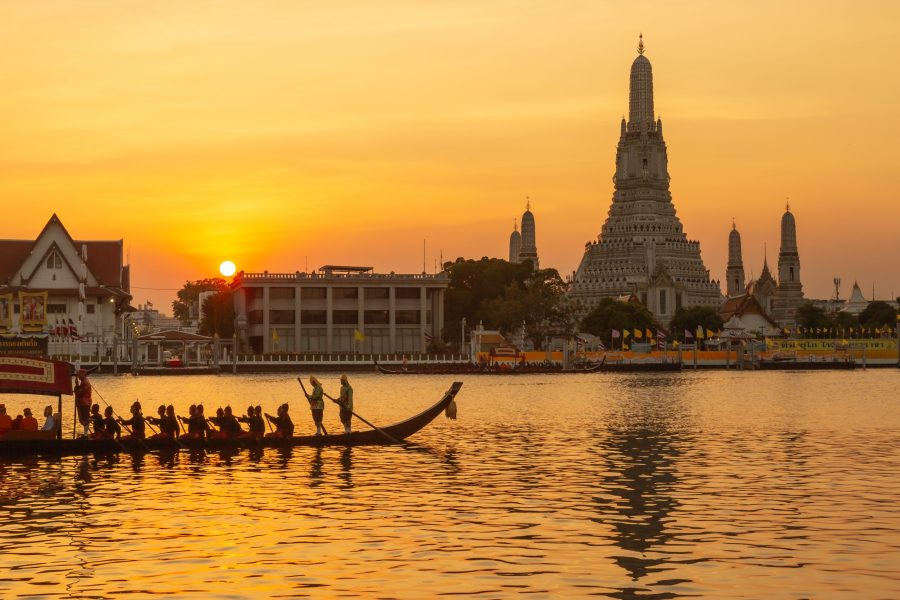 Ναός της Αυγής (Wat Arun) στο ηλιοβασίλεμα, Μπανγκόκ