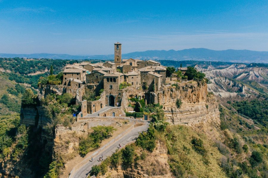 Τσιβίτα ντι Μπανιορέτζο, το χωριό πάνω στον βράχο