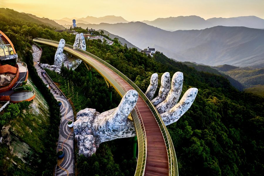 Βιετνάμ — Golden Bridge, Ba Na Hills